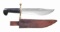 US WWII CASE-XX NO. 18 STYLE SURVIVAL KNIFE.