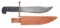 US WWII KINSFOLK NO. 18 STYLE SURVIVAL KNIFE.