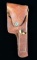 MAUSER C96 BROWN LEATHER HOLSTER.