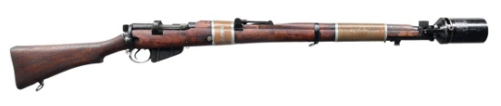 ISHAPORE NO. 1 MK3 SMLE WITH CUP LAUNCHER.