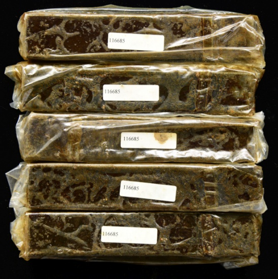 5 SEALED FRENCH MAS 38 SMG 20 ROUND MAGS.