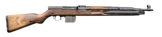 CZECHOSLOVAKIAN VZ52 SEMI-AUTO MILITARY RIFLE.