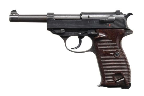 VERY FINE MAUSER BYF44 P38 PISTOL.