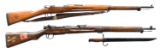 LOT OF TWO MILITARY SURPLUS BOLT ACTION RIFLES.