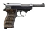 BRIGHT POLISH WALTHER P38 AC41 PISTOL.