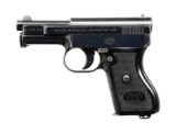 MAUSER MODEL 1910/34 SEMI-AUTOMATIC PISTOL.