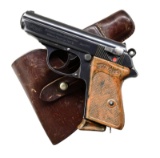 PREWAR WALTHER PPK SEMI AUTO PISTOL.