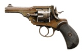 ROYAL NAVY MARKED WEBLEY MARK 1 DA REVOLVER.