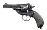 ROYAL NAVY MARKED WEBLEY MKII DA REVOLVER.