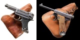 LOT OF TWO JAPANESE WWII SEMI AUTO PISTOLS.