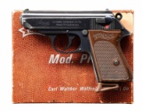 WALTHER PPK SEMI AUTO PISTOL.