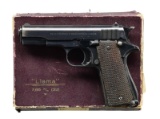 LLAMA MODEL 1 SEMI AUTO PISTOL.