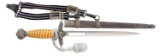 WWII GERMAN 2nd MODEL LUFTWAFFE DAGGER BY