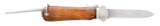 WWII GERMAN FALLSCHIRMJAGER GRAVITY KNIFE.