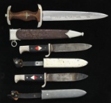 3 GERMAN EDGED WEAPONS.