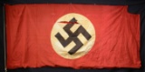 2 WWII GERMAN PARTY FLAGS.