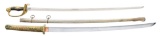 2 WWII ERA JAPANESE SWORDS.