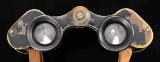 WWII JAPANESE BINOCULARS IN THEIR ORIGINAL CASE.
