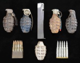 5 DUMMY GRENANDES, DUMMY CARTRIDGES &