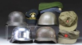 GERMAN HELMETS & OTHER HEADGEAR.