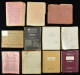 HISTORIC POST WWII PAPER EPHEMERA RELATED TO THE