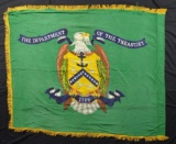 OFFICIAL US DEPARTMENT OF TREASURY FLAG.