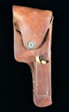 MAUSER C96 BROWN LEATHER HOLSTER.