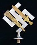 WWII GERMAN REICHSNAHRSTAND FLAGPOLE TOP.