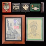 WWII GERMAN MEDALS & RELATED ITEMS, ALONG WITH A