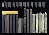 LOT OF 19 M-10 .45 ACP MAGAZINES & 12 LOADERS.