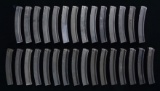 LOT OF 30 HK MP5 30 ROUND MAGAZINES.