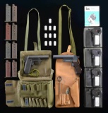 LOT OF ASSORTED FLARE GUNS & ACCESSORIES.