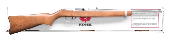RUGER MODEL 10/22 STAINLESS SEMI-AUTO CARBINE.
