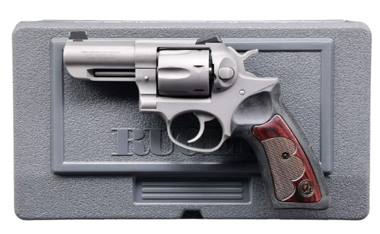 RUGER WILEY CLAPP MODEL GP100 DA REVOLVER.
