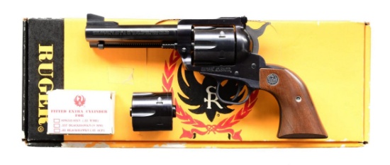 RUGER NM 45 BLACKHAWK CONVERTIBLE REVOLVER.