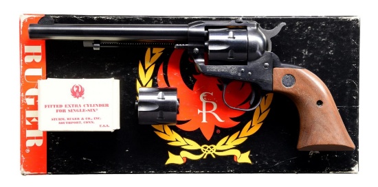 RUGER BOXED 6 1/2" OM SINGLE-SIX CONVERTIBLE