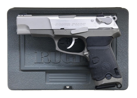 RUGER MODEL P91DC SEMI-AUTO PISTOL SET.