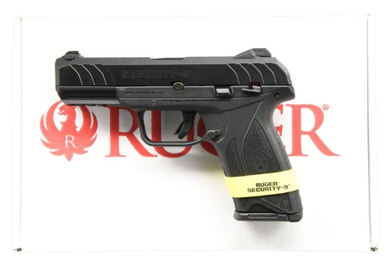 RUGER SECURITY-9 SEMI-AUTO PISTOL.