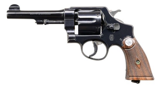 SMITH & WESSON 44 HE 2nd MODEL DA REVOLVER.