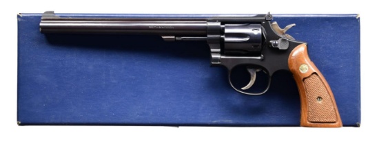 SMITH & WESSON MODEL 17-4 DA REVOLVER.