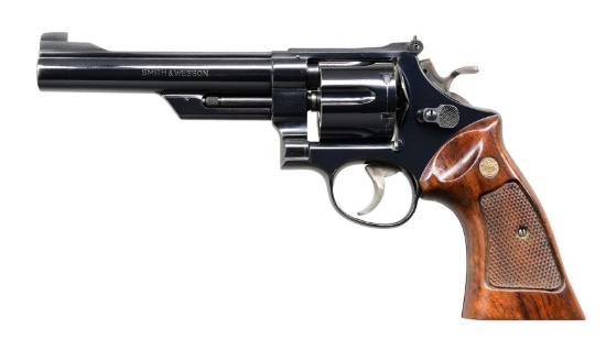 SMITH & WESSON 25-2 DA REVOLVER.