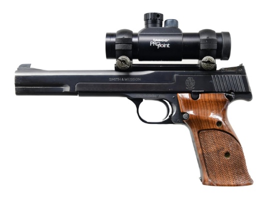 SMITH & WESSON MODEL 41 SEMI AUTO PISTOL.