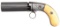BLUNT & SYMS PERCUSSION PISTOL W/ ANTIQUE IVORY