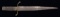 EARLY AMERICAN BELT KNIFE.