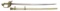 HIGH GRADE CIVIL WAR SILVER GRIP SWORD OF LT. ELI