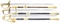 2 LATE M1852 NAVAL OFFICER’S SWORDS & A LATE M1852
