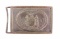 FINE CONFEDERATE MARYLAND SWORD BELT BUCKLE.