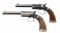 LOT OF TWO STEVENS NO.35 TIP UP PISTOLS.