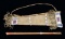 BEAD DECORATED NATIVE AMERICAN QUIVER & 2 ARROWS.