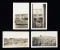 4 PHOTOS OF LITTLE BIG HORN BATTLEFIELD, CIRCA